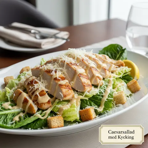 Caesarsallad med Kyckling
